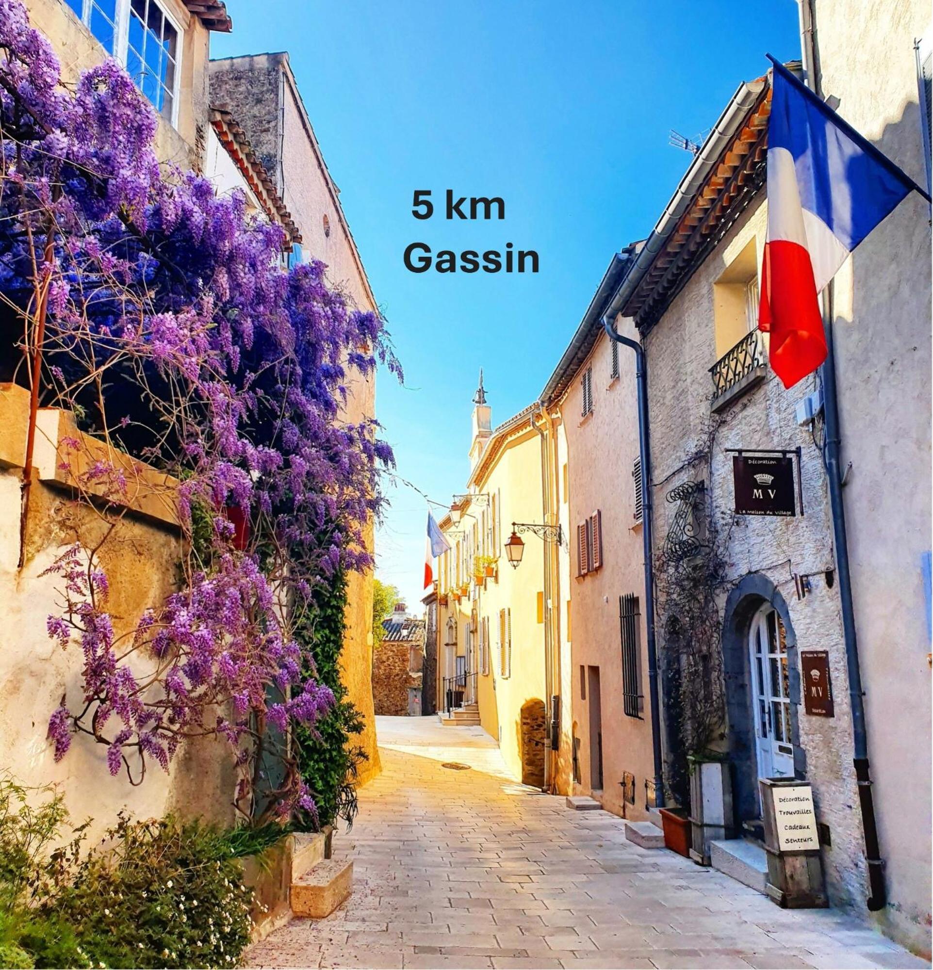 La Vie Est Belle Lägenhet Gassin Exteriör bild